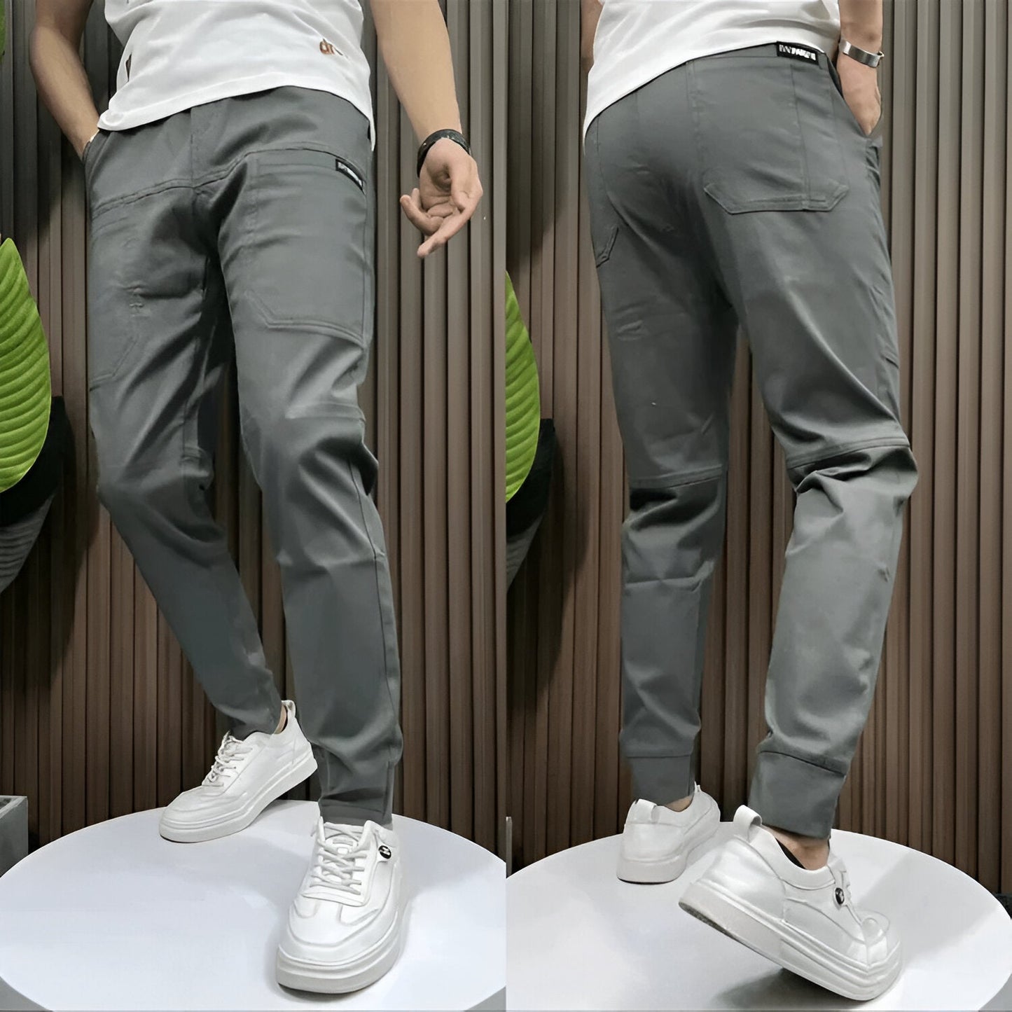Comfortable Fit Stretch Cargo Pants