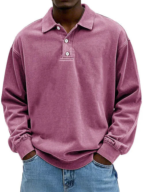 Classic Men's Relaxed Fit Polo Shirt