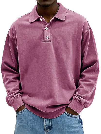 Classic Men's Relaxed Fit Polo Shirt