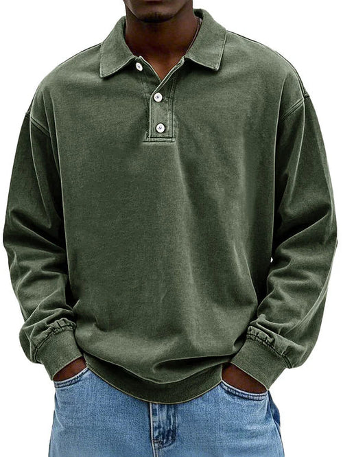 Classic Men's Relaxed Fit Polo Shirt