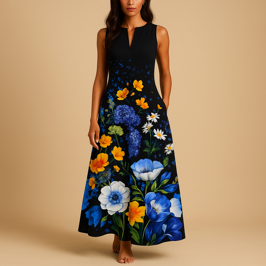 Lightweight Casual Summer Dress for Women - VibreMode
