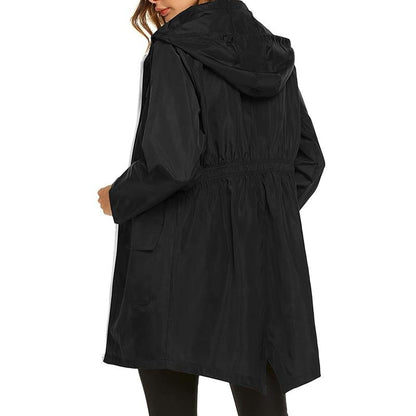 Women's Waterproof Windbreaker Jacket Lightweight Breathable
