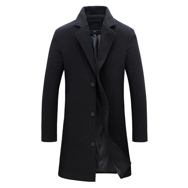 Warm Waterproof Men's Winter Parka Coat