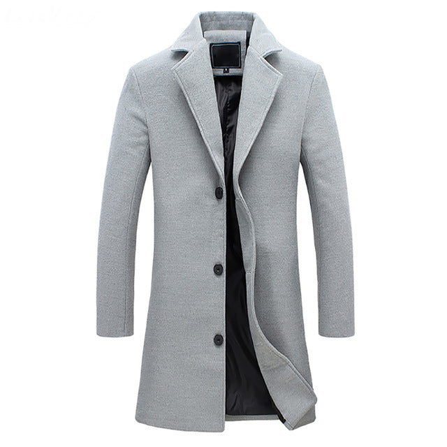 Warm Waterproof Men's Winter Parka Coat - VibreMode