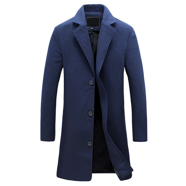 Warm Waterproof Men's Winter Parka Coat