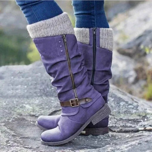 Women's Winter Boots Knit Cuff