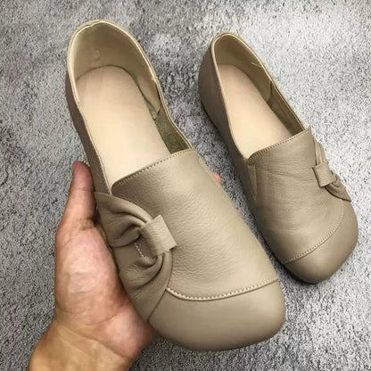 Women's Leather Shoes Soft Sole Non-Slip