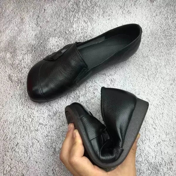 Women's Leather Shoes Soft Sole Non-Slip