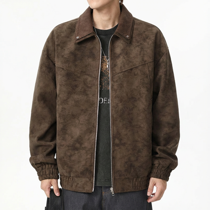 Marco Men's Leather Jacket - VibreMode