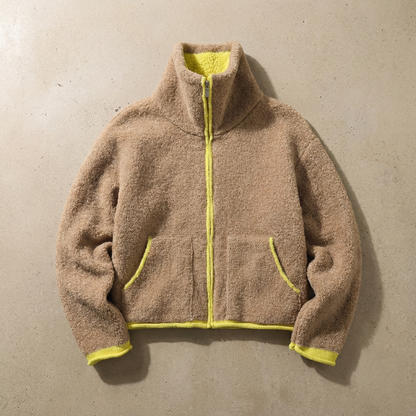 Women's Knit Bomber Jacket - VibreMode