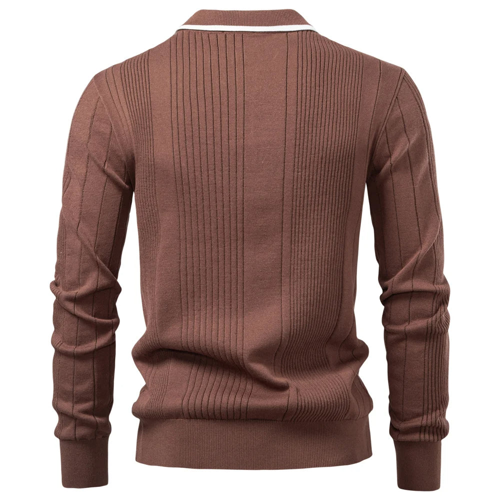 Aldwych Men's Knit Polo Shirt