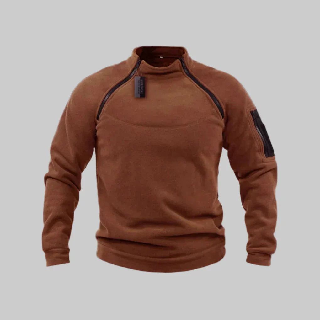 Men's Fleece Pullover Jacket Outdoor