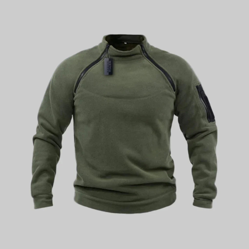Men's Fleece Pullover Jacket Outdoor Layer