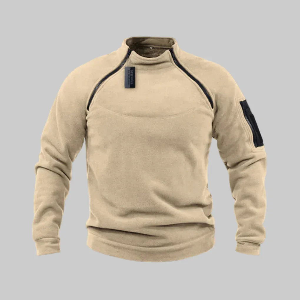 Men's Fleece Pullover Jacket Outdoor
