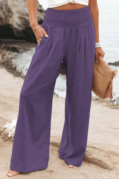 Women's Stretch Palazzo Pants