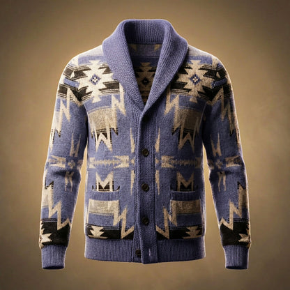 Soft Wool Cable Knit Cardigan