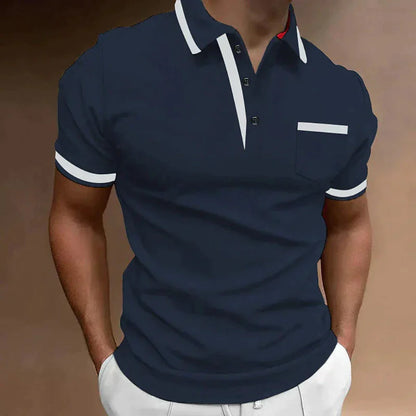 Men's Polo Shirt Classic Fit Cotton