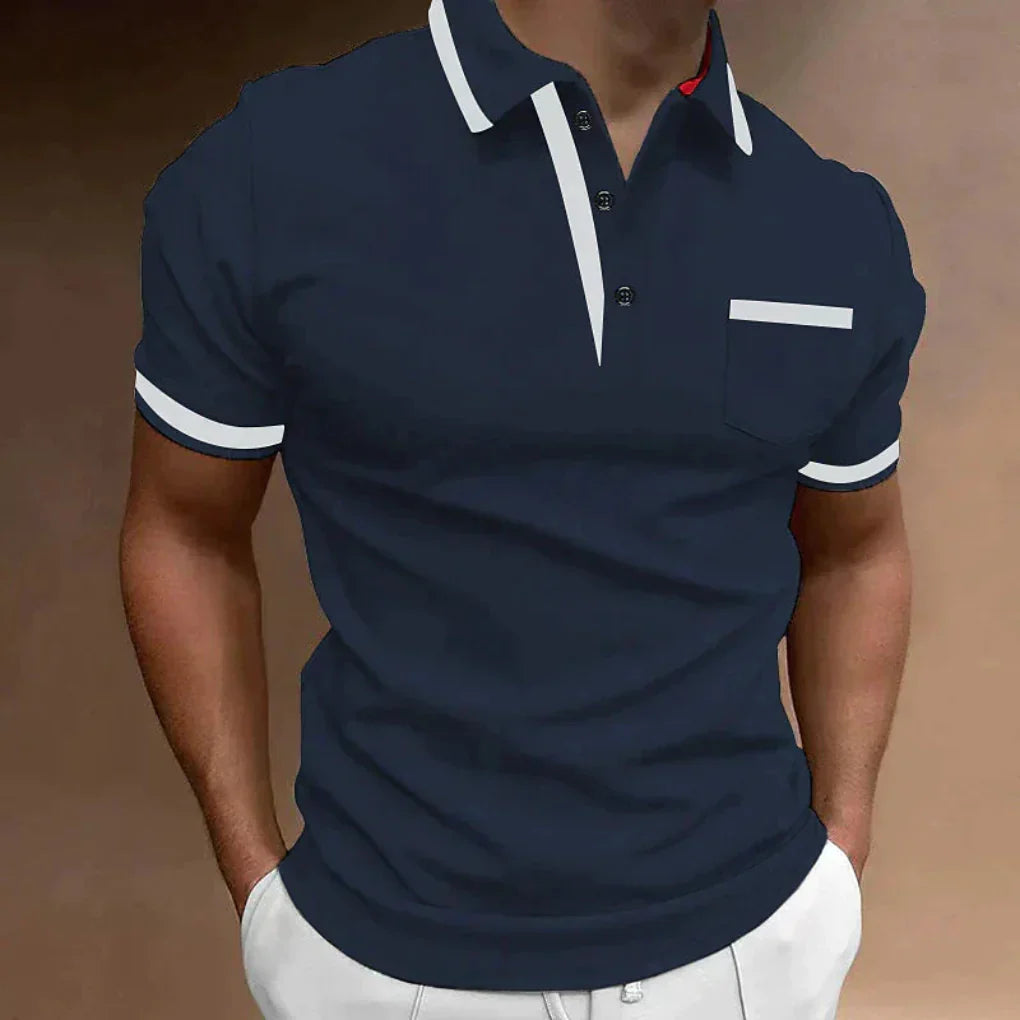 Men's Polo Shirt Versatile Cotton