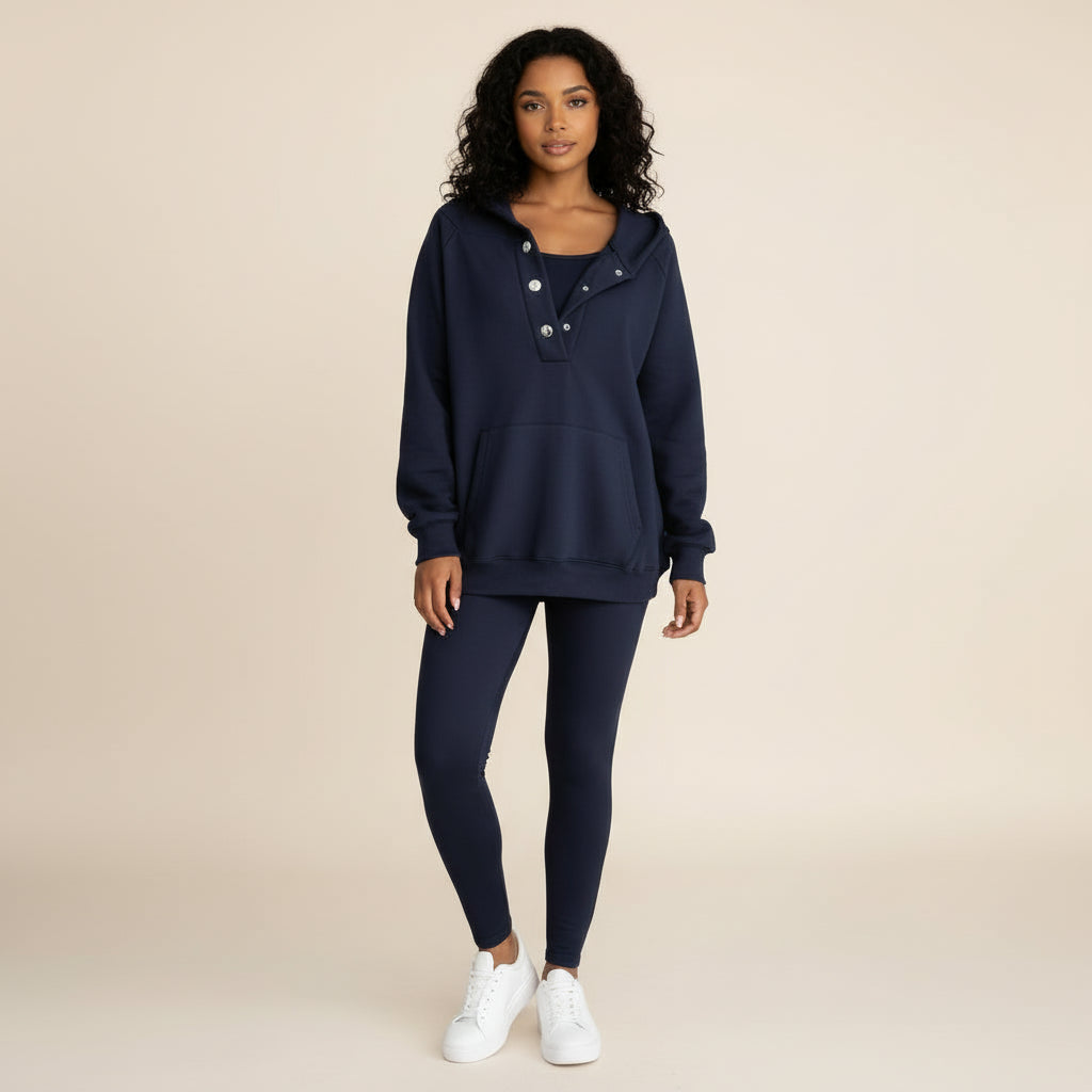 Cozy Women's Hoodie Sweat Suit - VibreMode