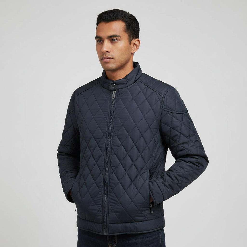Men's Quilted Jacket - VibreMode