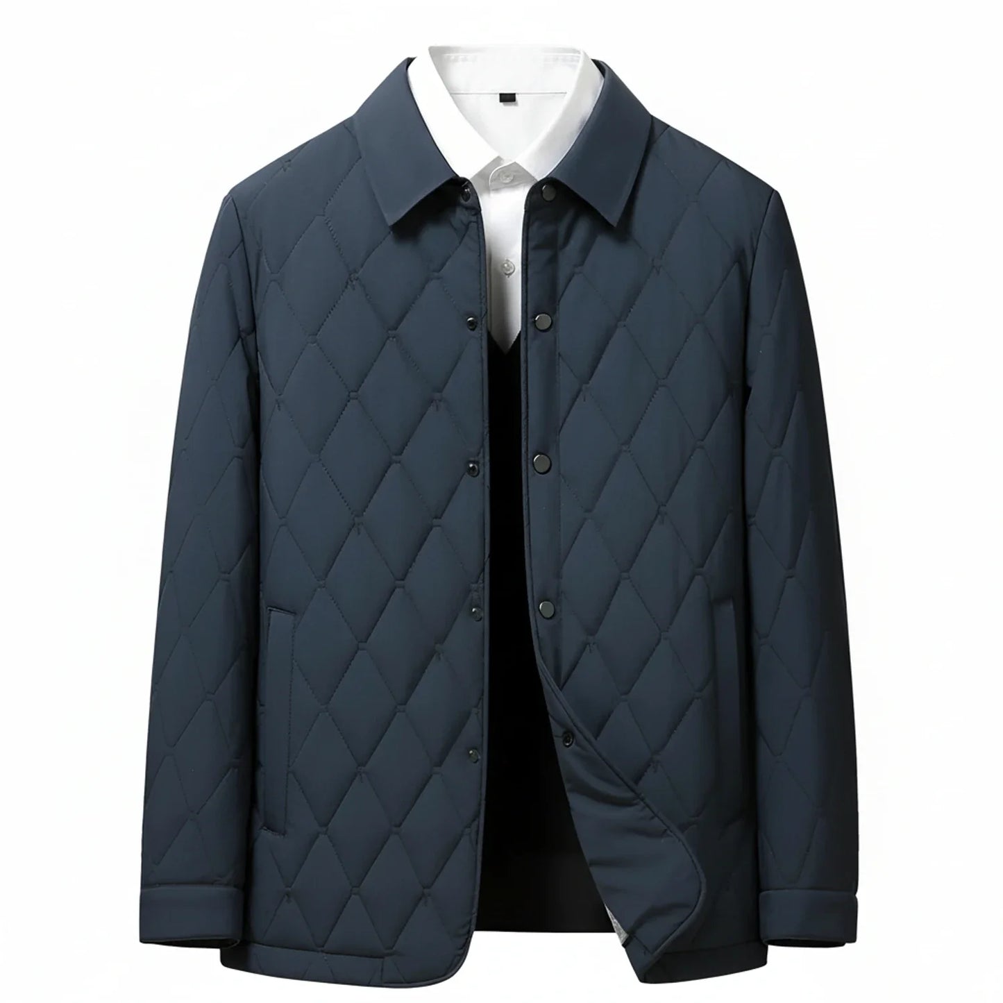 Women's Quilted Collar Jacket - VibreMode