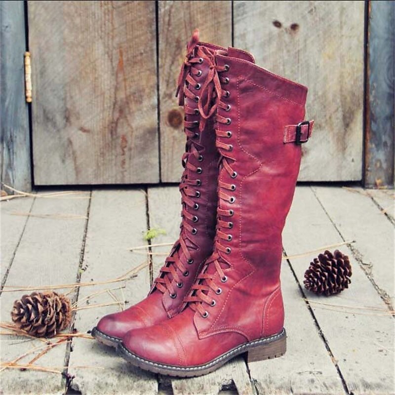 Elegant Ladies High Heel Knee High Boots