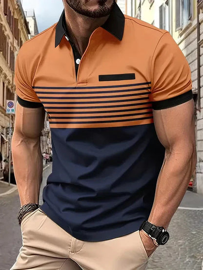Men's Polo Shirt Cotton Casual Comfortable