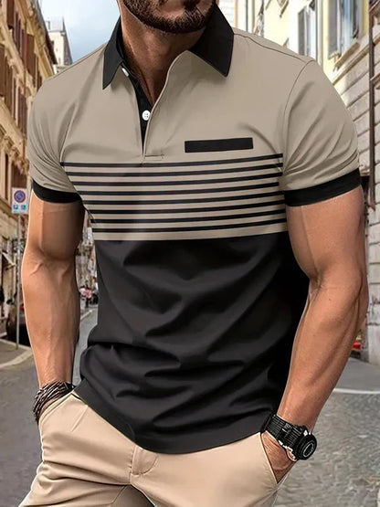 Men's Polo Shirt Cotton Casual Comfortable