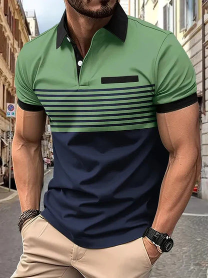 Men's Polo Shirt Cotton Casual Comfortable