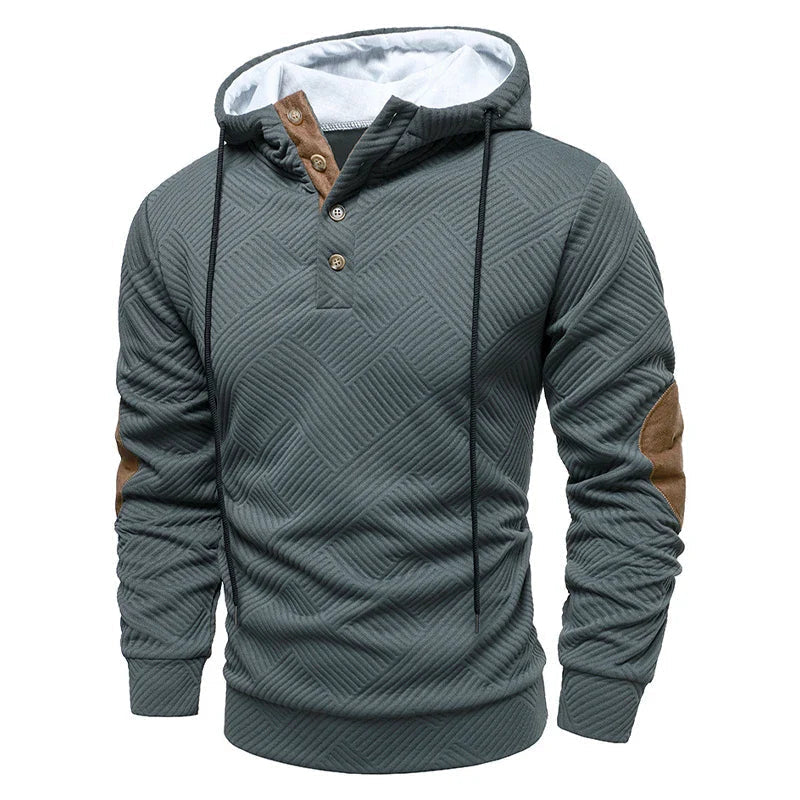 Image of Randall | Men's Button-Up Hoodie