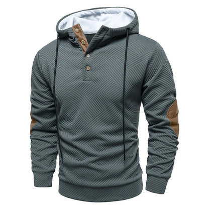 Image of Randall | Men's Button-Up Hoodie