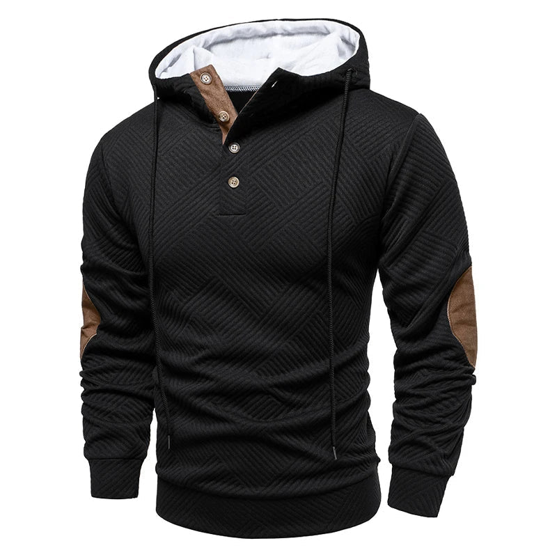 Image of Randall | Men's Button-Up Hoodie