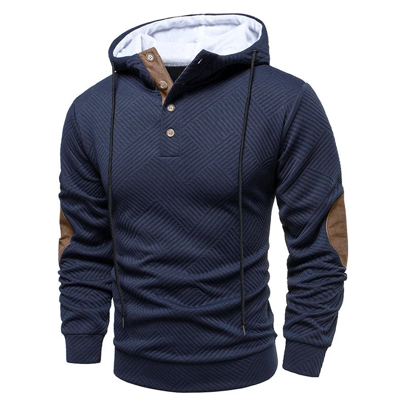 Image of Randall | Men's Button-Up Hoodie