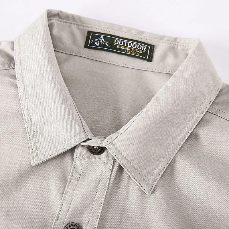 Image of Raphael | Men's Button-Down Casual Shirt
