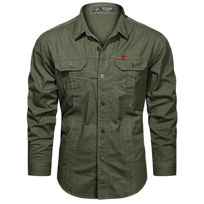 Image of Raphael | Men's Button-Down Casual Shirt