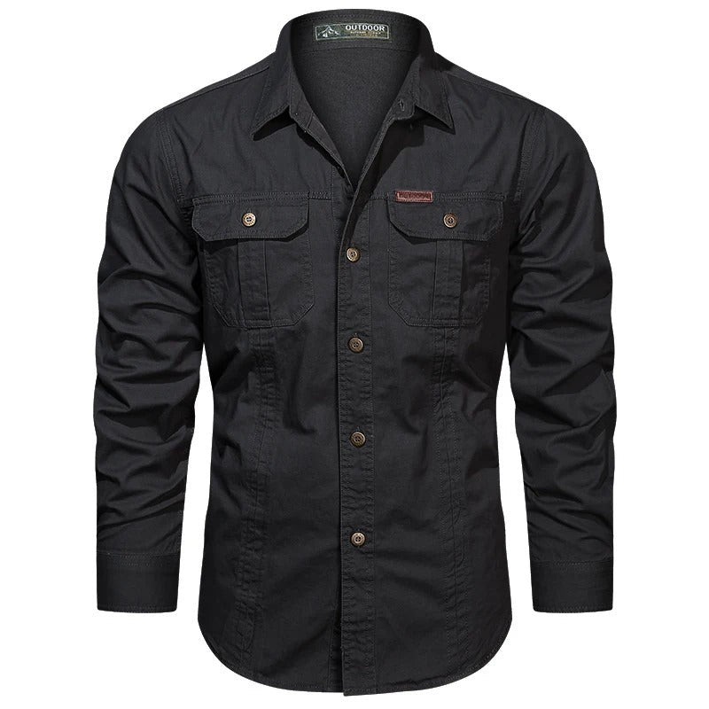 Image of Raphael | Men's Button-Down Casual Shirt