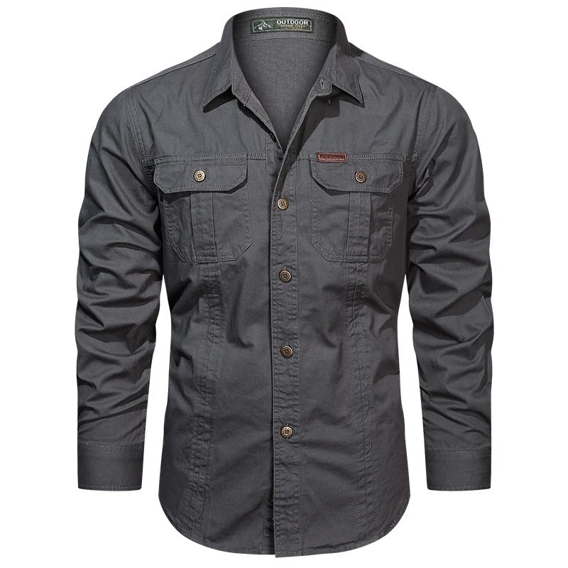Image of Raphael | Men's Button-Down Casual Shirt