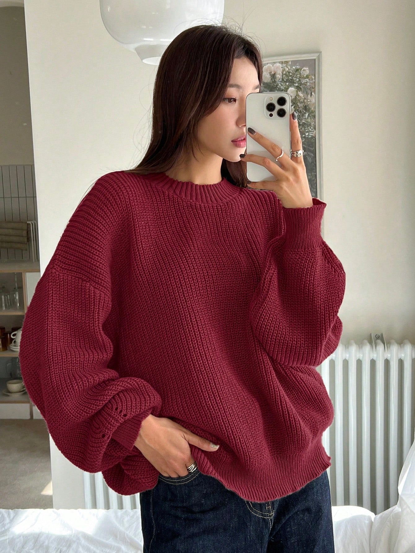 Image of Rebecca | Women's Oversized Knit Sweater