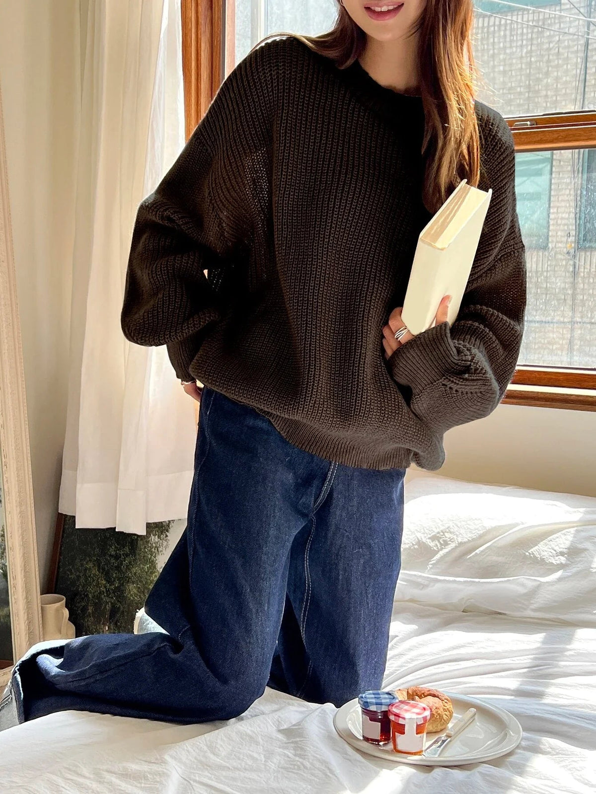 Image of Rebecca | Women's Oversized Knit Sweater