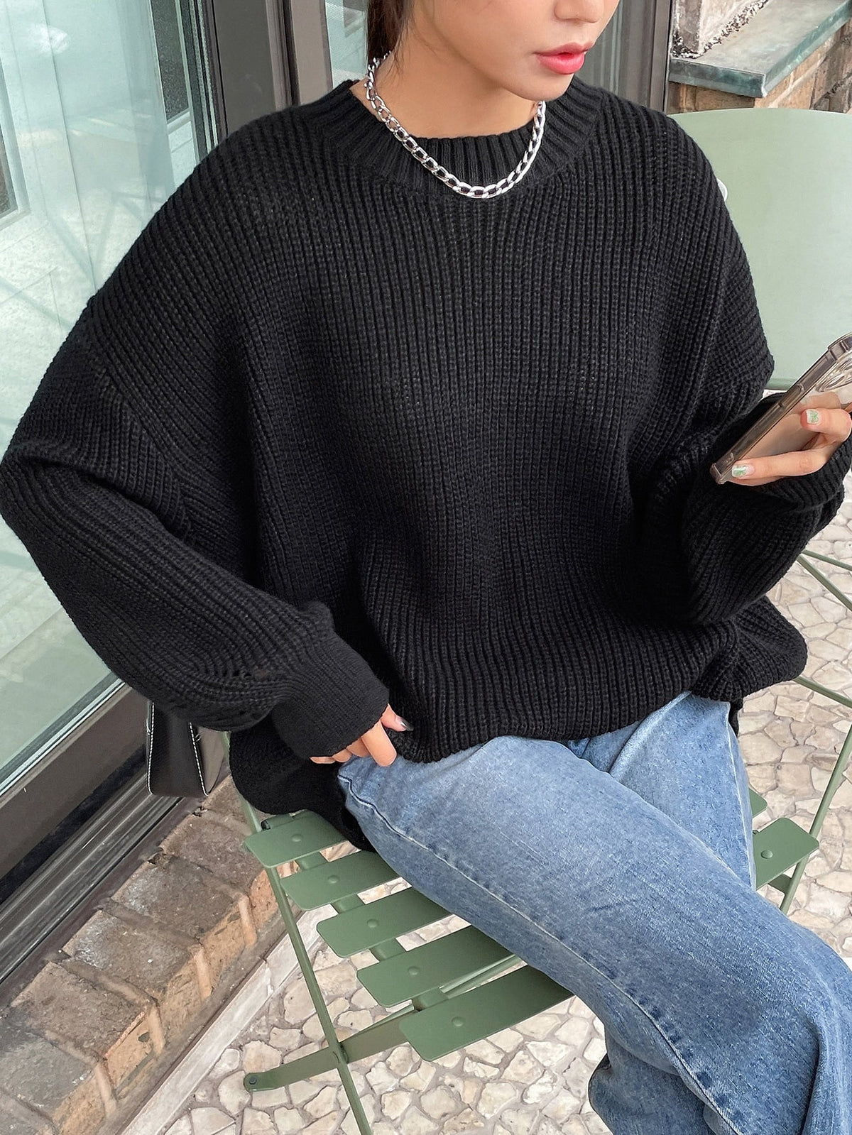 Image of Rebecca | Women's Oversized Knit Sweater