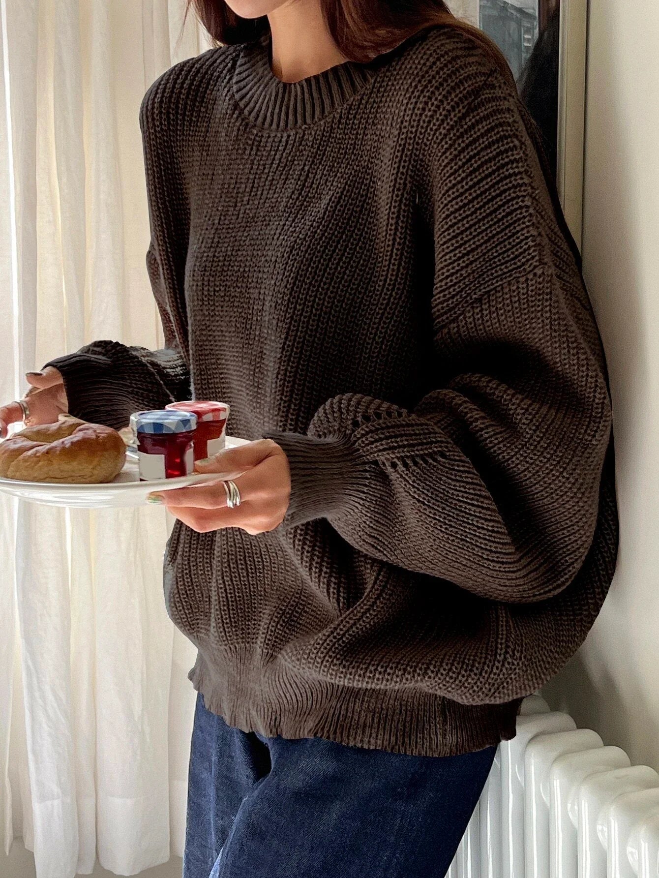 Image of Rebecca | Women's Oversized Knit Sweater