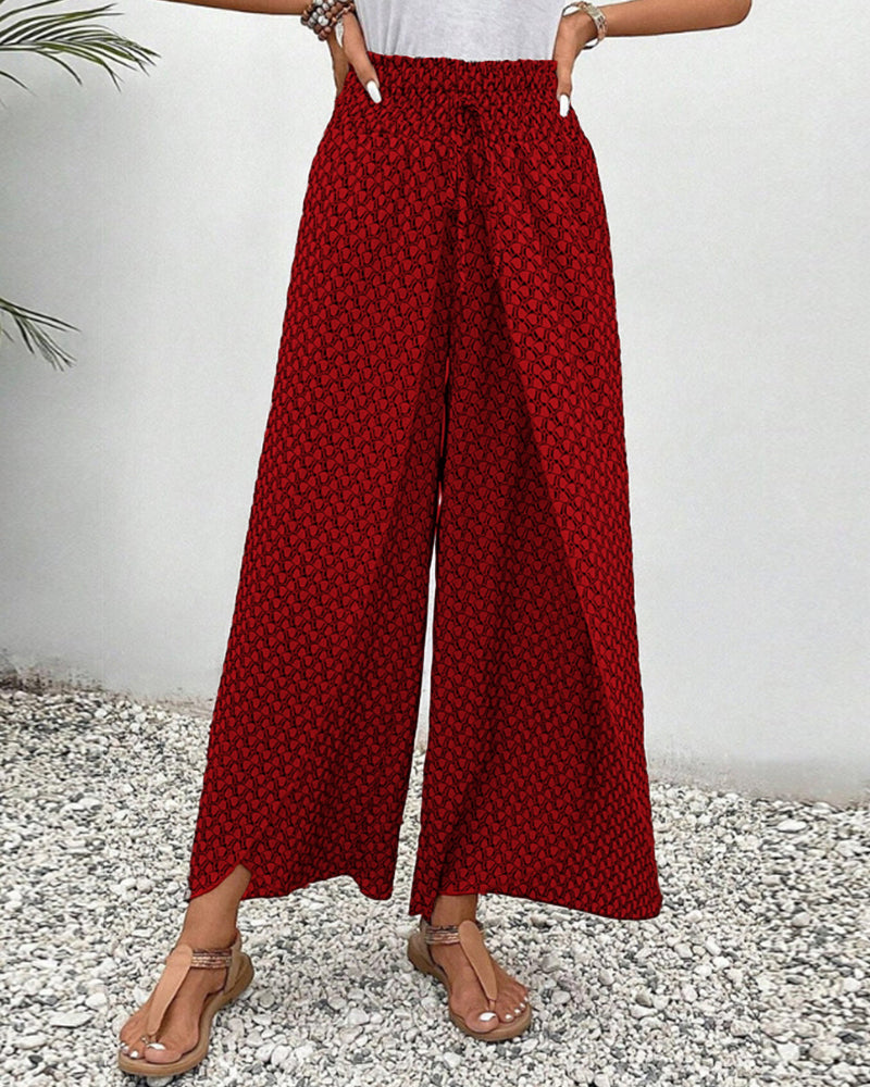 Women's Pull-On Trousers Elastic Waistband