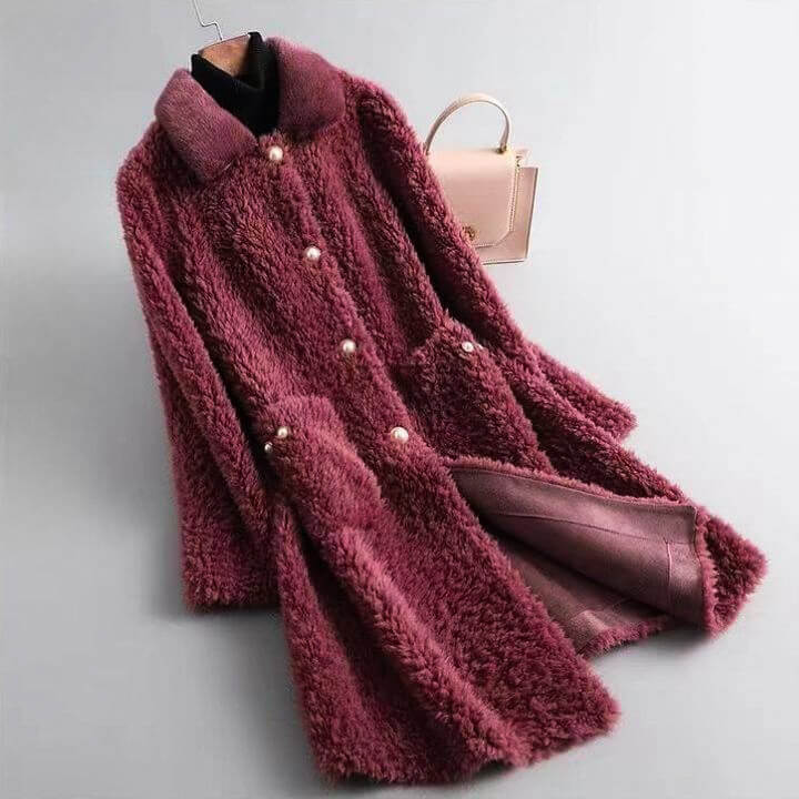 Luxury Faux Fur Winter Coat