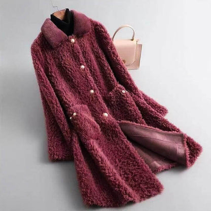 Luxury Faux Fur Winter Coat