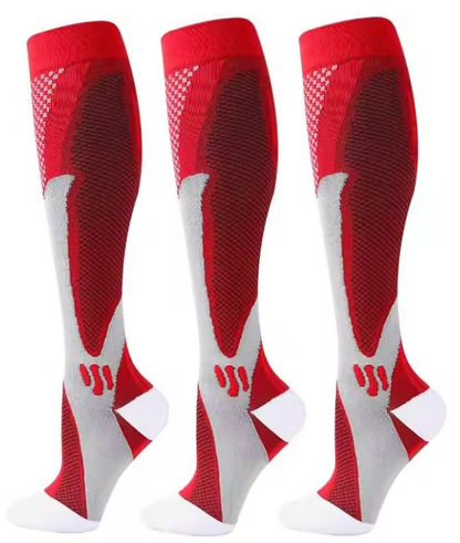 Knee High Compression Socks Support Varicose Veins Relief