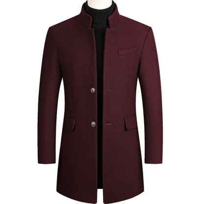 Alexander Men's Formal Long Coat Timeless Elegance