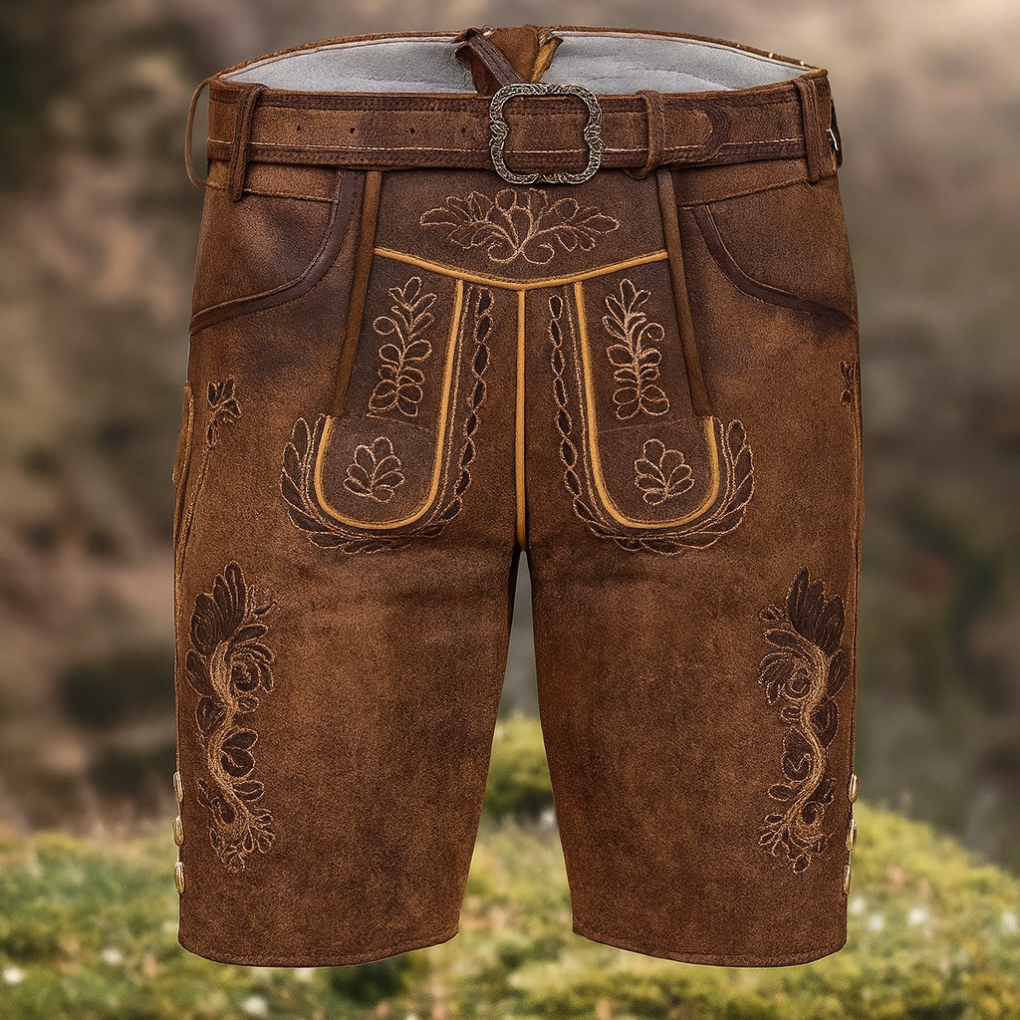Men's Leather Trousers - VibreMode