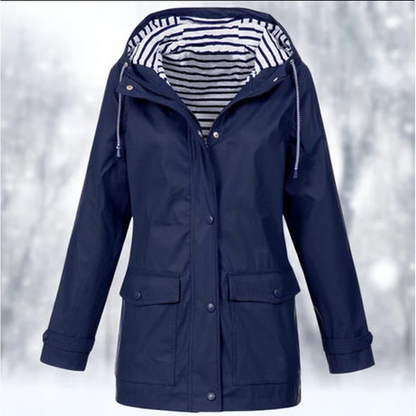 Women's Waterproof Windbreaker Jacket