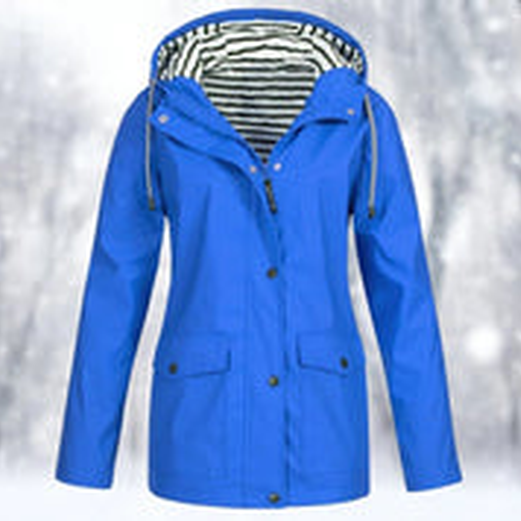 Women's Waterproof Windbreaker Jacket