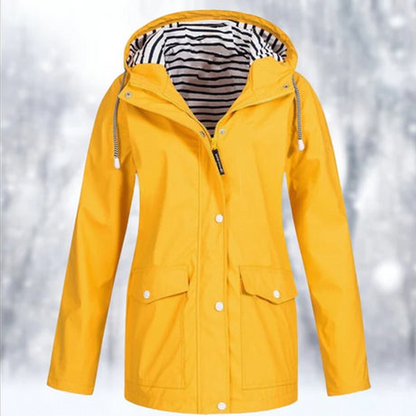 Women's Waterproof Windbreaker Jacket